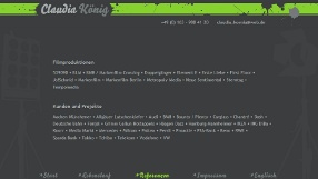 claudiakönig.com - Referenzen