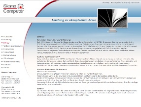 Siems Computer – Inhalt – DATEV