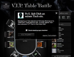 Tablebattle – Einladung