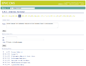 EPVC CMS – Internet Stations