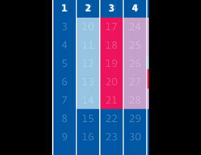 EP Calendar – Ugentligt overblik